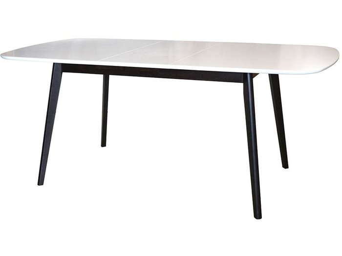 Стол раздвижной Скандинавия черно-белого цвета - лучшие Обеденные столы в INMYROOM