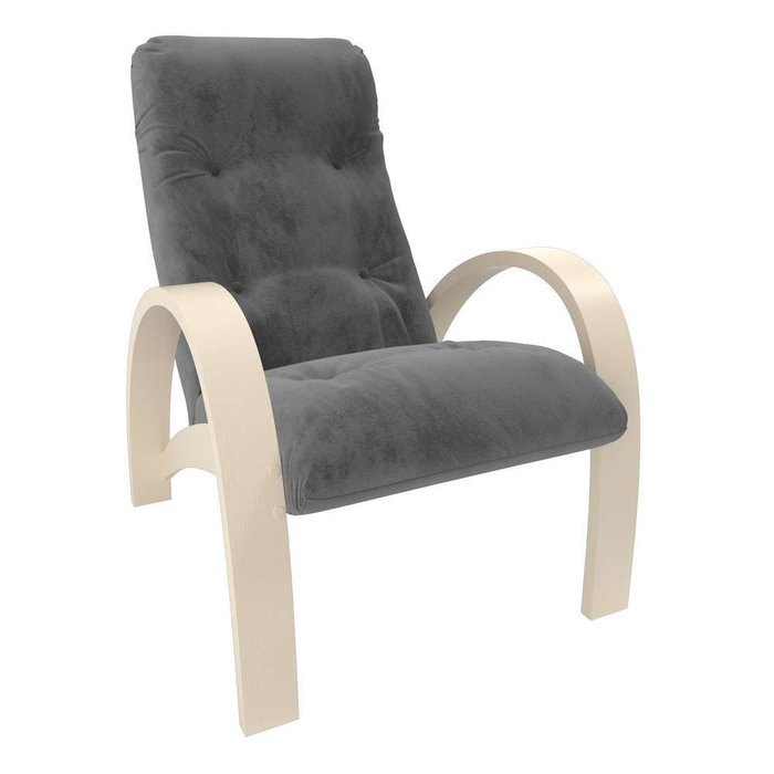 Кресло для отдыха Модель S7 с обивкой Verona_AntraziteGrey
