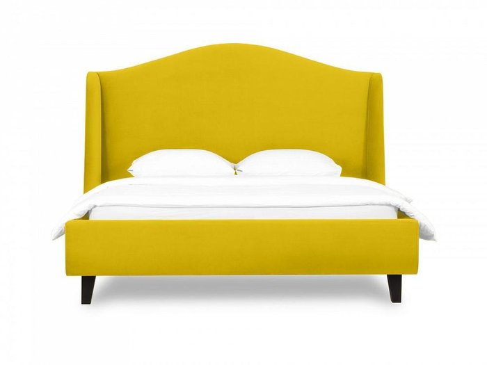 Кровать Lyon 160х200 желтого цвета  - лучшие Кровати для спальни в INMYROOM