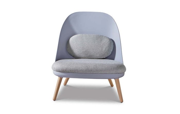 Кресло Joanna серо-голубого цвета - лучшие Интерьерные кресла в INMYROOM
