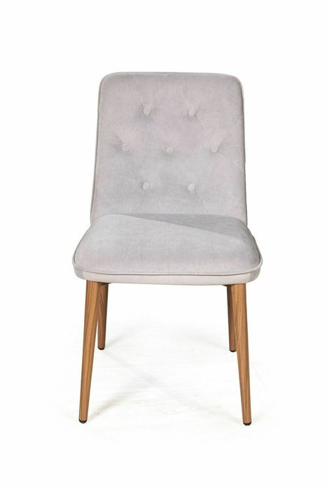 Стул Carl светло-серого цвета - купить Обеденные стулья по цене 14900.0