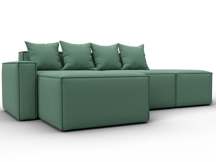 Угловой модульный угловой Лига-063 голубого цвета левый - купить Угловые диваны по цене 64990 Угловой модульный угловой Лига-063 голубого цвета левый - купить Угловые диваны по цене 64990