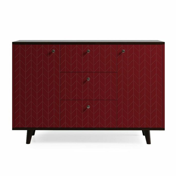 Комод Twin TW039 цвета марсала - купить Комоды по цене 73500.0 Комод Twin TW039 цвета марсала - купить Комоды по цене 73500.0