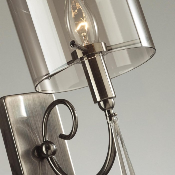 Бра Odeon Light Nicole 4890/1W с подвесками - лучшие Подвесные люстры в INMYROOM Бра Odeon Light Nicole 4890/1W с подвесками - лучшие Подвесные люстры в INMYROOM
