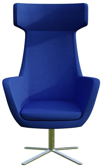 Кресло Космо темно-синего цвета - купить Интерьерные кресла по цене 58432.0