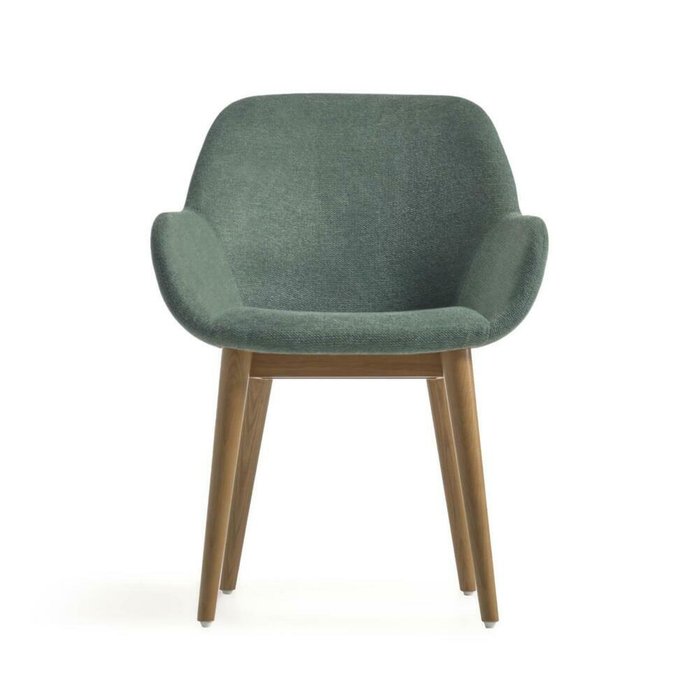 Стул Konna серо-зеленого цвета - купить Обеденные стулья по цене 44990.0