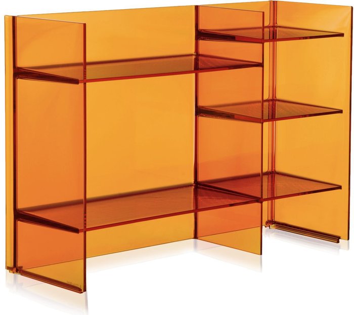 Стеллаж Sound-Rack оранжевого цвета - лучшие Стеллажи в INMYROOM