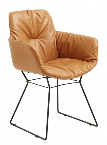 Обеденный стул Darky коньячного цвета - купить Обеденные стулья по цене 27800.0