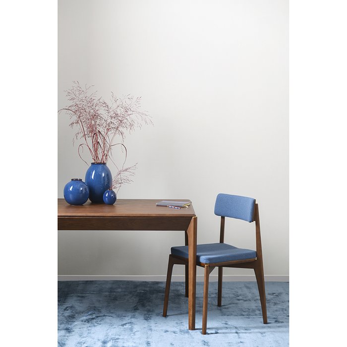 Стул Aska сине-коричневого цвета  - лучшие Обеденные стулья в INMYROOM