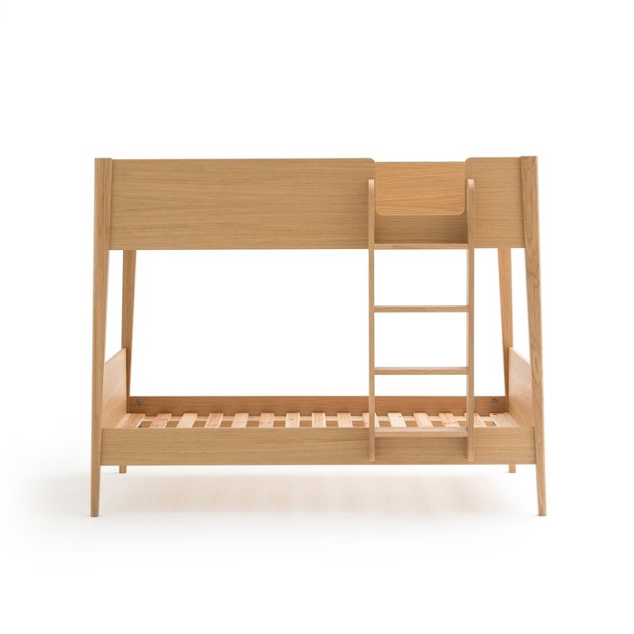 Двухъярусная кровать Alceste 90x190 бежевого цвета - лучшие Двухъярусные кроватки в INMYROOM