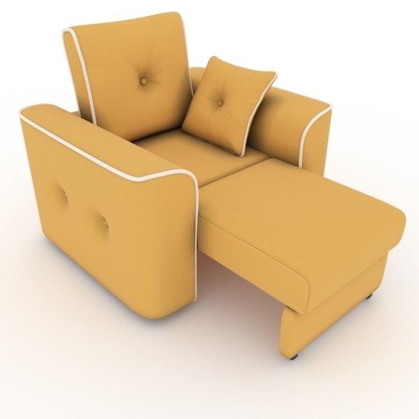 Кресло-кровать Navrik желтого цвета - купить Интерьерные кресла по цене 9700.0