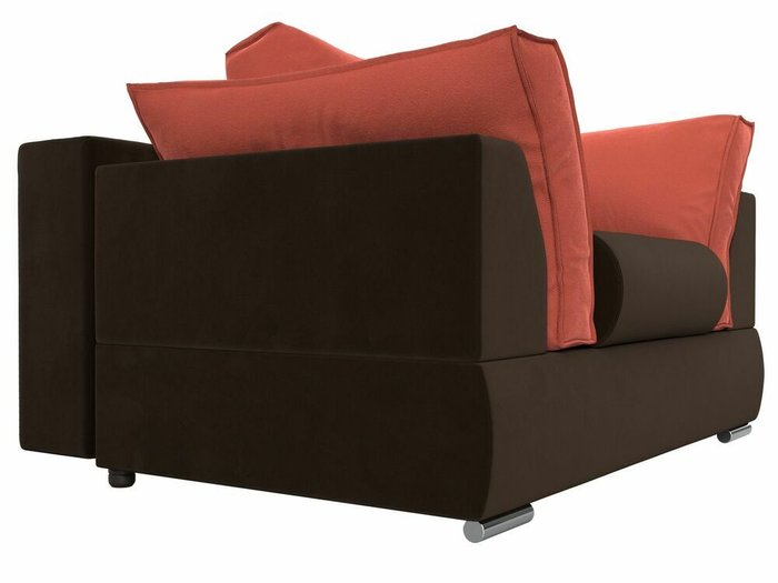 Кресло Пекин кораллово-коричневого цвета - лучшие Интерьерные кресла в INMYROOM