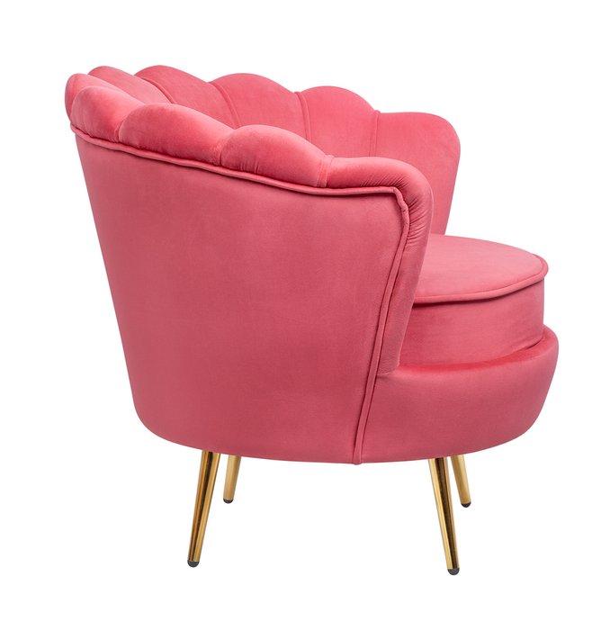 Кресло Pearl красного цвета - лучшие Интерьерные кресла в INMYROOM