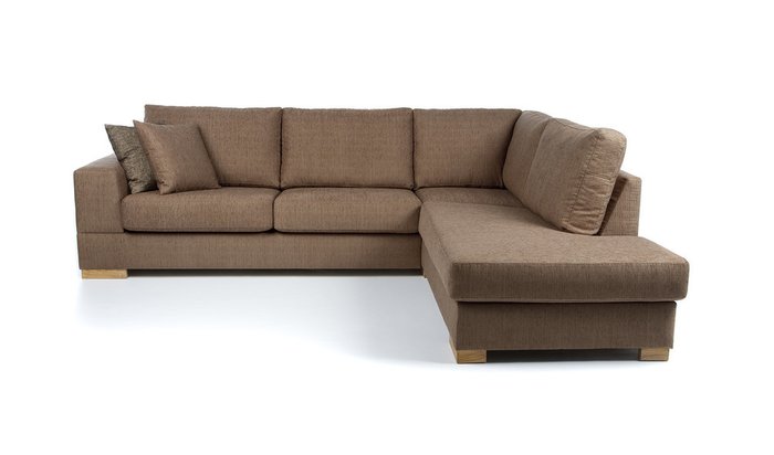 Угловой диван Montreal коричневого цвета