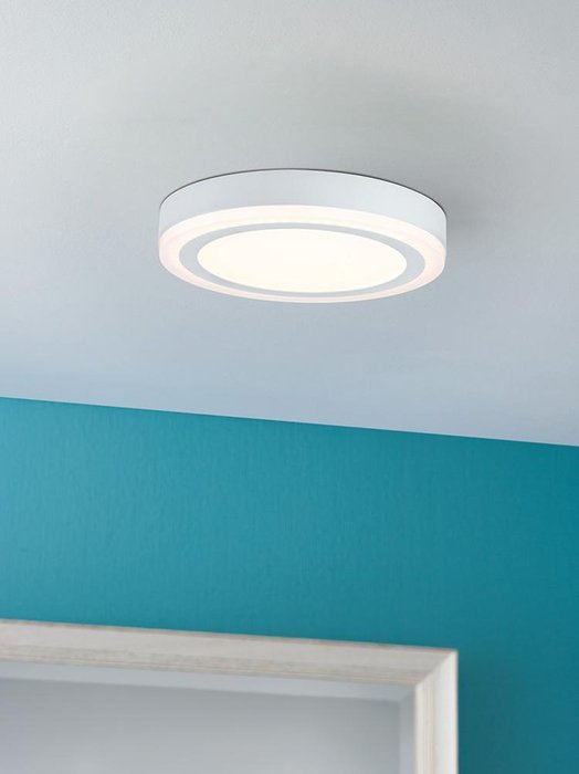 Потолочный светодиодный светильник Sol белого цвета - купить Потолочные светильники по цене 8880.0
