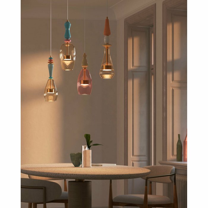 Подвесной светильник Arte Lamp CORAL A2405SP-9YL - лучшие Подвесные светильники в INMYROOM Подвесной светильник Arte Lamp CORAL A2405SP-9YL - лучшие Подвесные светильники в INMYROOM