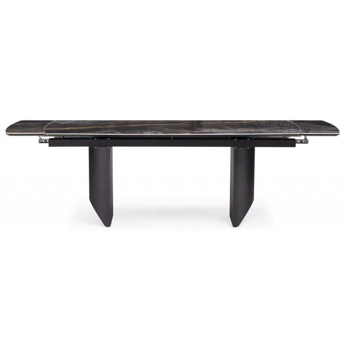 Раздвижной обеденный стол Маре черного цвета - лучшие Обеденные столы в INMYROOM