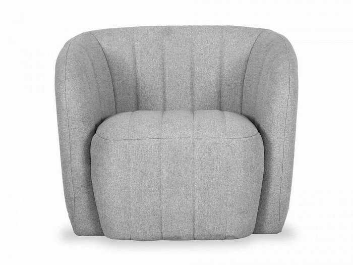 Кресло Lecco серого цвета - купить Интерьерные кресла по цене 37530.0