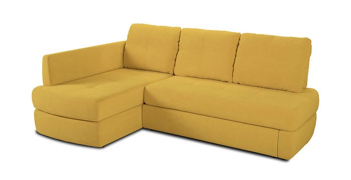 Угловой диван-кровать Арно желтого цвета - купить Угловые диваны по цене 67014.0