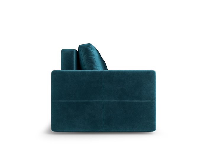 Прямой диван-кровать Марсель 2 сине-зеленого цвета - лучшие Прямые диваны в INMYROOM