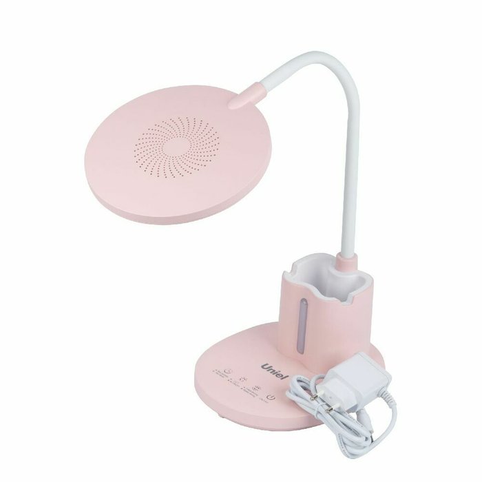 Настольная лампа ULM-D150 15W/3000-6500K/DIM PINK (пластик, цвет розовый) - купить Рабочие лампы по цене 3174.0