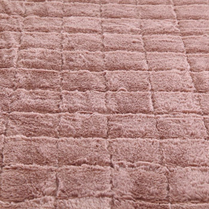 Покрывало Мадлен 220х240 пепельно-розового цвета - лучшие Покрывала в INMYROOM