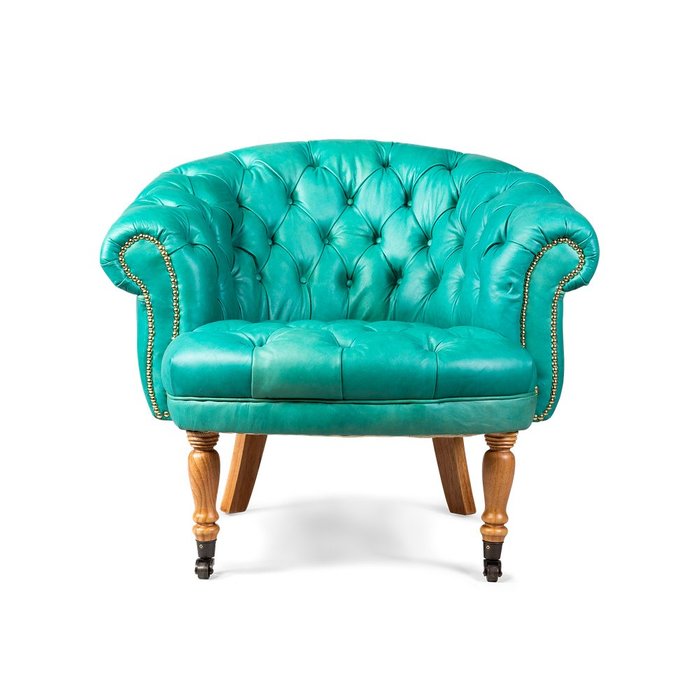 Кресло Merenne зеленого цвета - лучшие Интерьерные кресла в INMYROOM