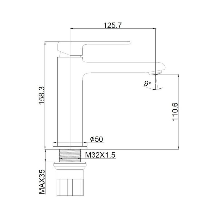 Смеситель для раковины Maretti Torino-GR TR32RF323, графит - купить Смесители для раковин по цене 6778 Смеситель для раковины Maretti Torino-GR TR32RF323, графит - купить Смесители для раковин по цене 6778