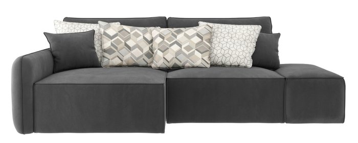 Угловой диван-кровать Портленд серого цвета - купить Угловые диваны по цене 64990.0