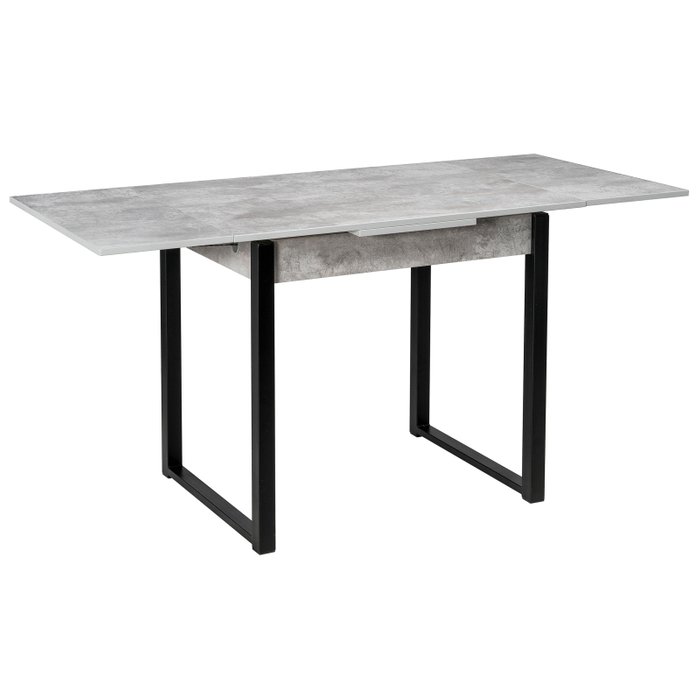 Обеденный раскладной стол Форли серо-черного цвета - купить Обеденные столы по цене 11090.0