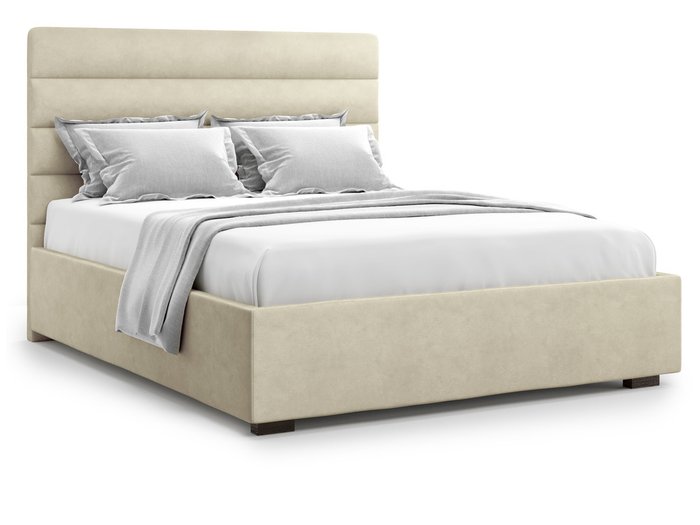 Кровать Karezza 180х200 бежевого цвета с подъемным механизмом