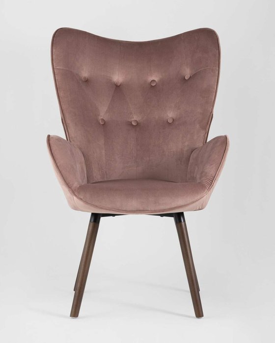 Стул Гранд темно-розового цвета - лучшие Обеденные стулья в INMYROOM