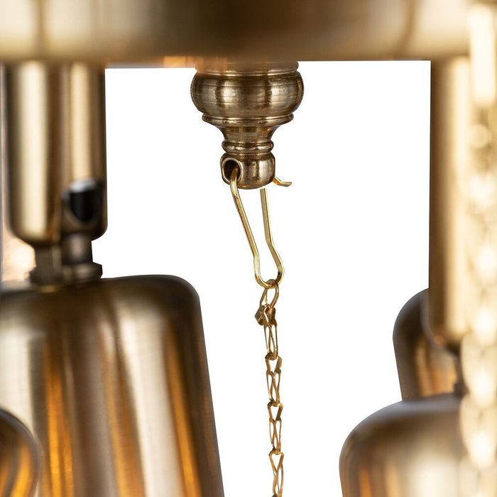 Люстра на штанге Frost 10022/400 (стекло, цвет прозрачный) - купить Подвесные люстры по цене 15430