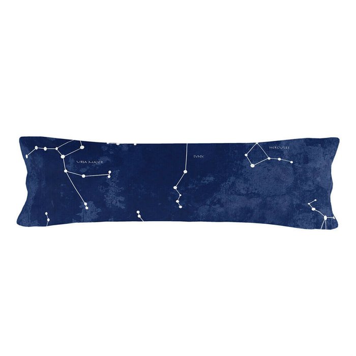 Наволочка Blanc Cosmos 45x125 темно-синего цвета