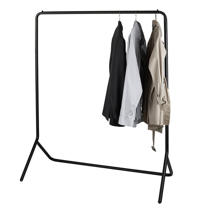 Вешалка напольная Пико 33 черного цвета - лучшие Напольные вешалки в INMYROOM Вешалка напольная Пико 33 черного цвета - лучшие Напольные вешалки в INMYROOM
