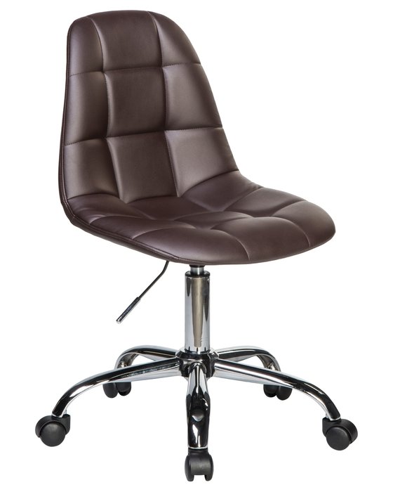 Офисное кресло для персонала Monty коричневого цвета - купить Офисные кресла по цене 7110.0