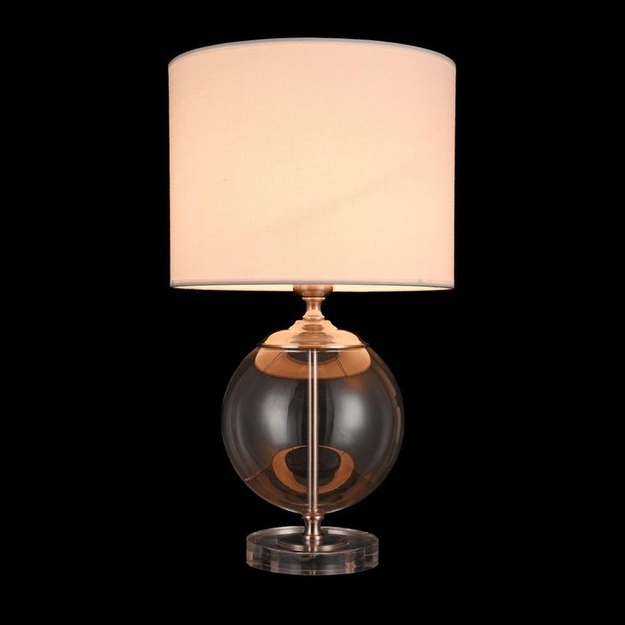 Настольная лампа Lowell с бежевым абажуром - купить Настольные лампы по цене 7990.0