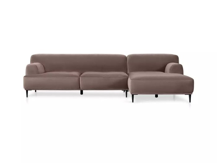 Угловой диван Portofino бежево-коричневого цвета - купить Угловые диваны по цене 121680.0