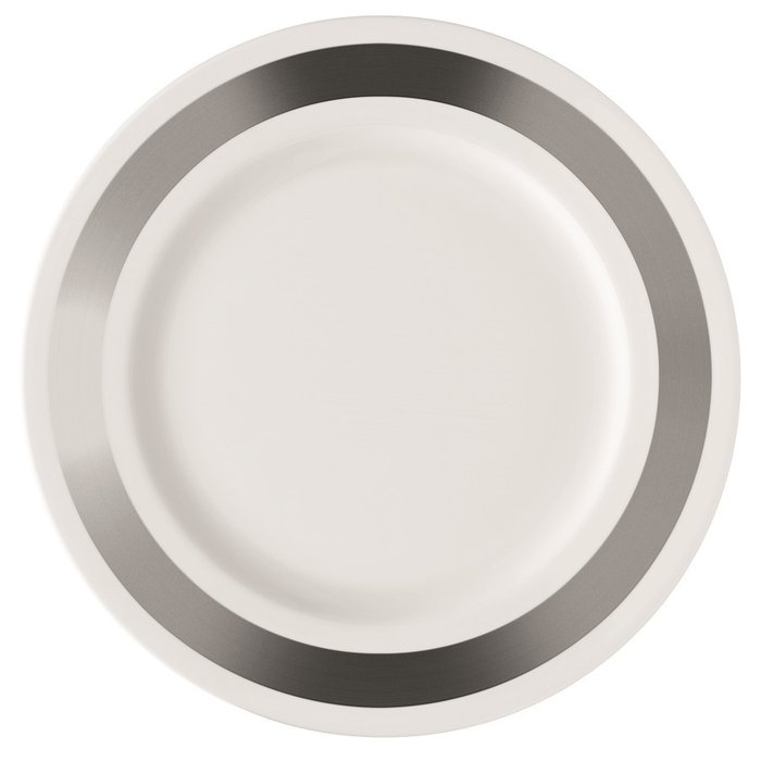 Набор посуды из 3 предметов Space платина из фарфора - лучшие Аксессуары для кухни в INMYROOM