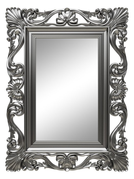 Напольное зеркало Дэгни Серебро металлик (S)