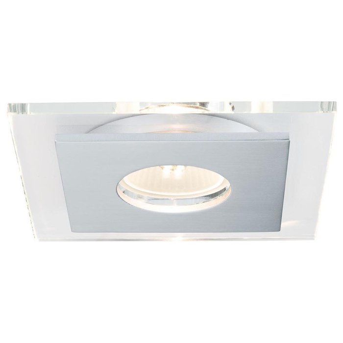 Встраиваемый светодиодный светильник Premium EBL Single Layer серого цвета  - купить Встраиваемые споты по цене 22860.0