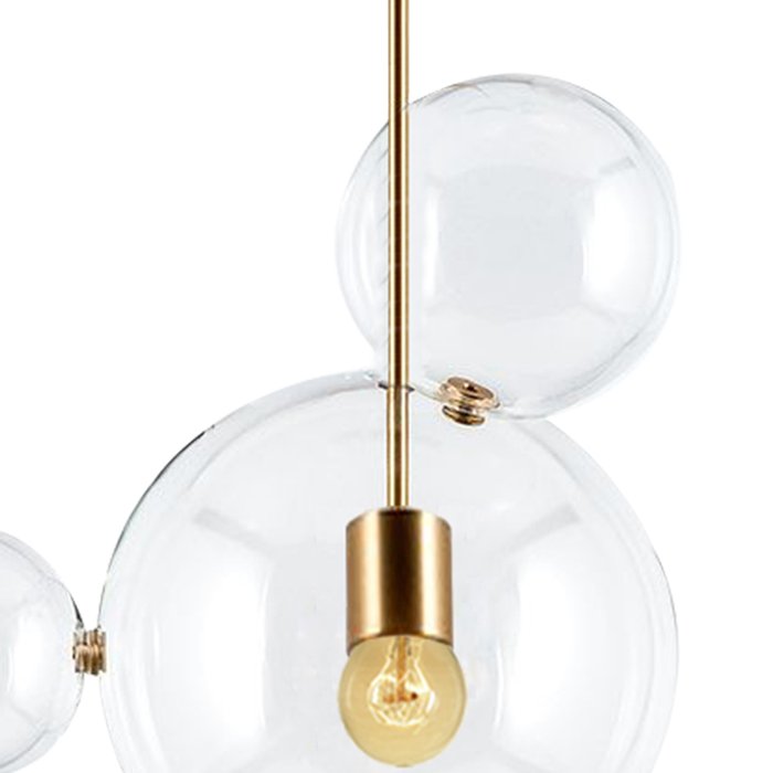Подвесной светильник Монтале с прозрачными плафонами - лучшие Подвесные светильники в INMYROOM