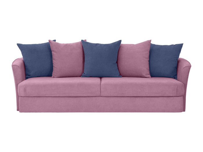 Диван-кровать California розового цвета