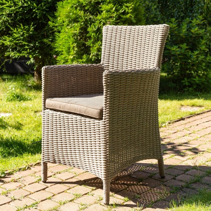 Садовое кресло Saint-Martin табачно-коричневого цвета - купить Садовые кресла по цене 19002.0