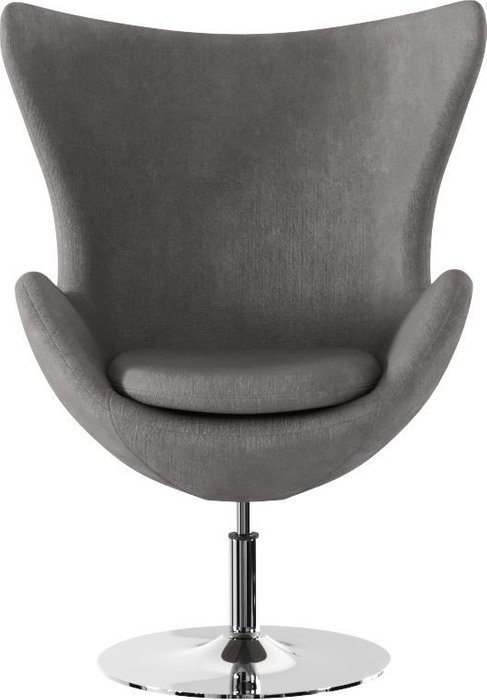 Кресло Мельно Grey серого цвета - купить Интерьерные кресла по цене 40000.0