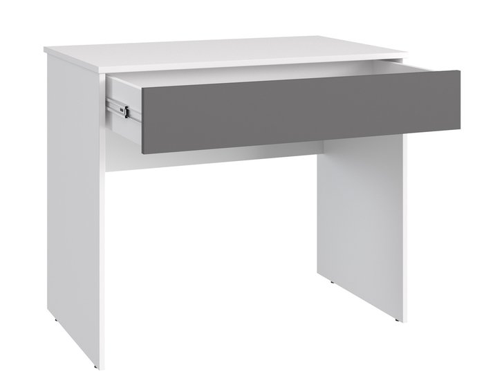Письменный стол Оскар бело-серого цвета - купить Письменные столы по цене 6815.0