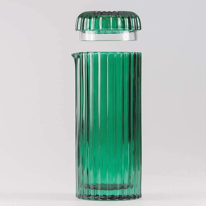 Графин стеклянный saguaro зеленый - купить Емкости для хранения по цене 2950.0