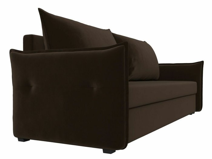 Диван-кровать Лига 004 темно-коричневого цвета - лучшие Прямые диваны в INMYROOM