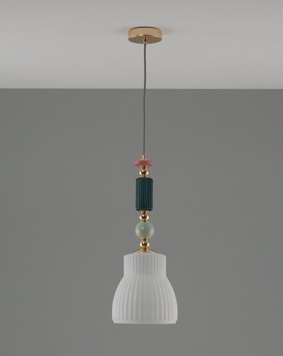 Светильник подвесной Charm с белым плафоном - лучшие Подвесные светильники в INMYROOM