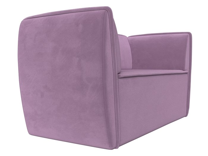 Прямой диван Бергамо сиреневого цвета - лучшие Прямые диваны в INMYROOM